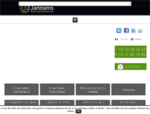 Tablet Screenshot of janssens-coaching.com